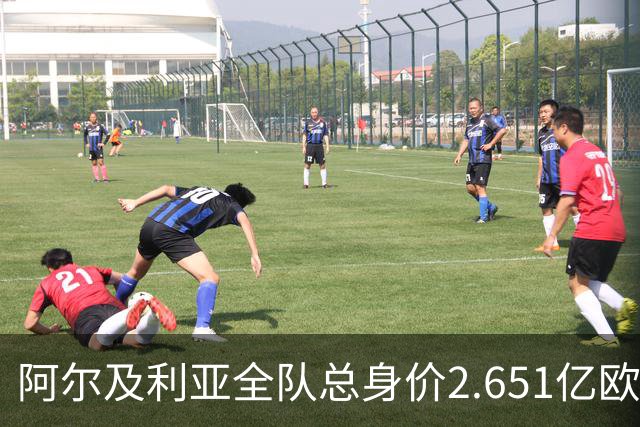 阿尔及利亚全队总身价2.651亿欧，26名球员中马扎的4500万欧最高